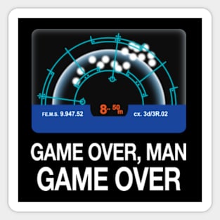 Game Over Man, Game Over Sticker